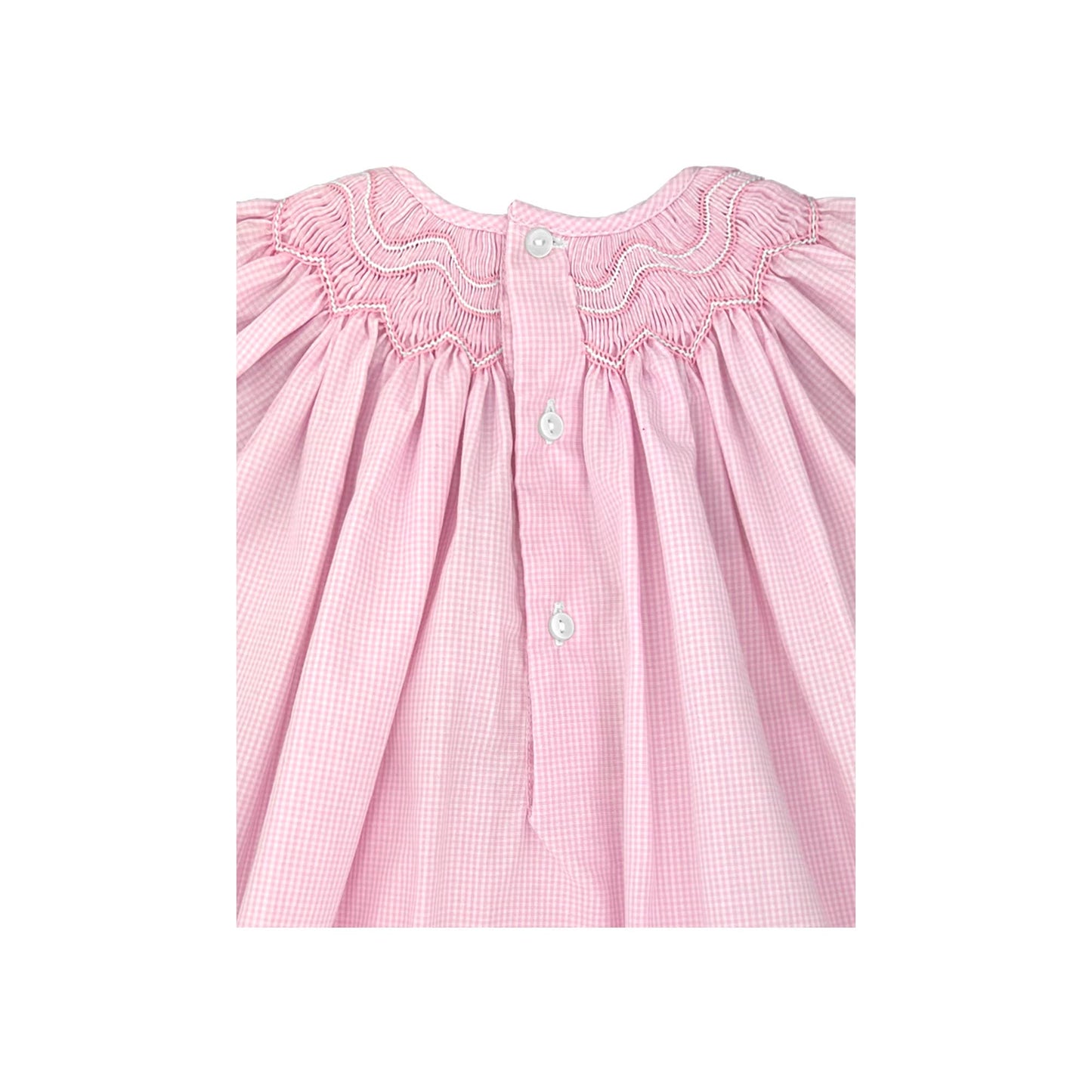 Petit Ami Bishop Zig-Zag Smocked Dress: 18 Month
