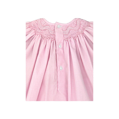 Petit Ami Bishop Zig-Zag Smocked Dress: 6 Month