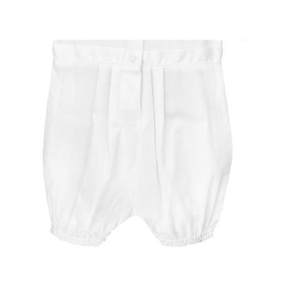 Petit Ami Christening Knicker with Pintucks: 6 Month