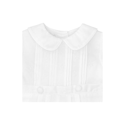 Petit Ami Christening Knicker with Pintucks: 6 Month