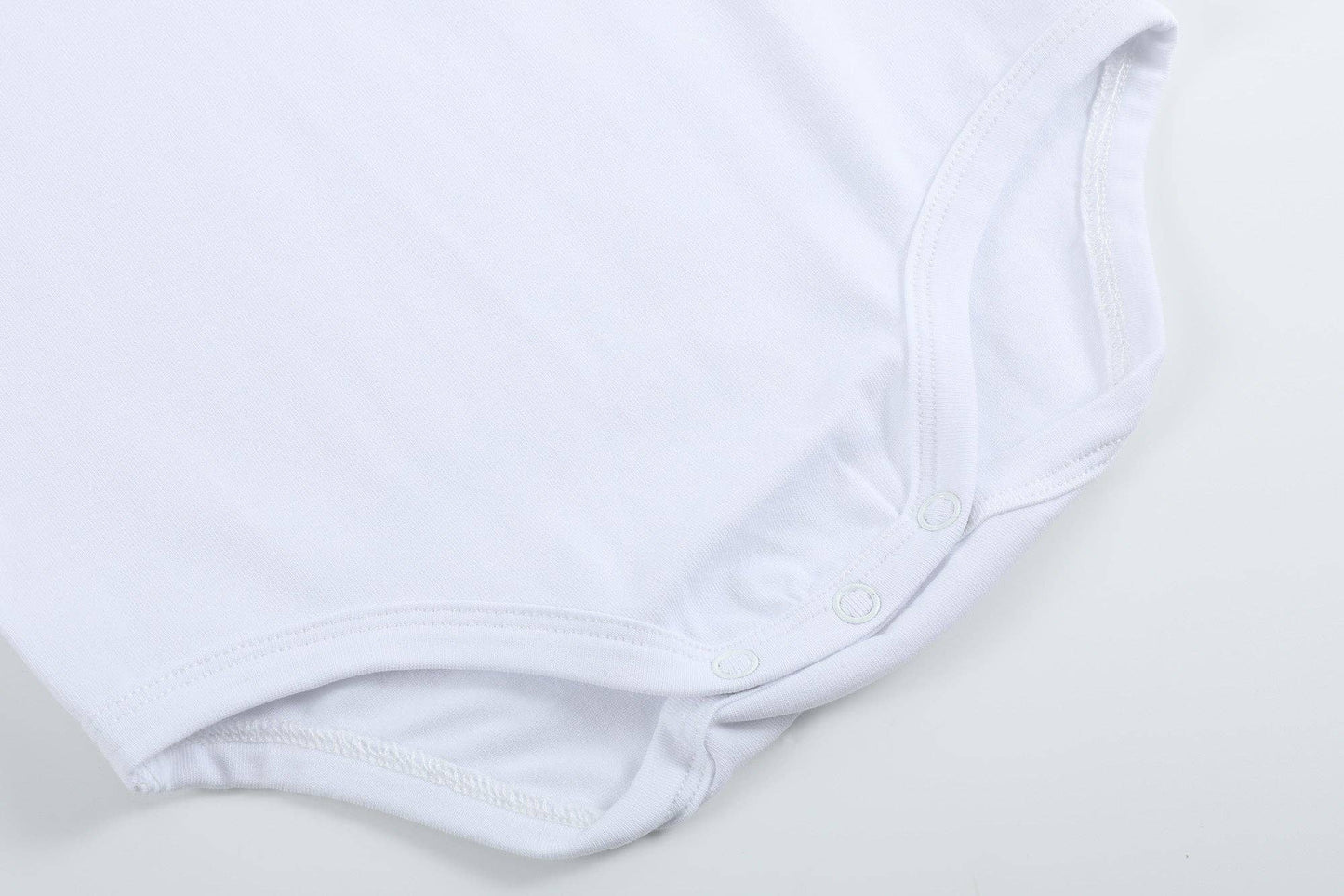 The Perfect Onesie - White Collar Baby Romper Girl or Boy: 18-24M