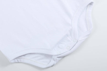 The Perfect Onesie - White Collar Baby Romper Girl or Boy: 18-24M