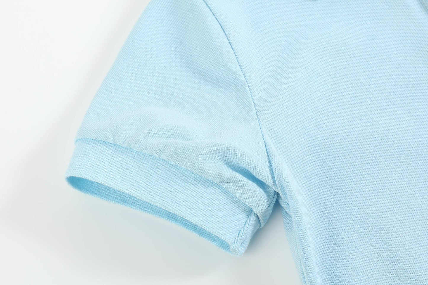 Lil Cactus - Light Blue Golf Hole Polo Shirt