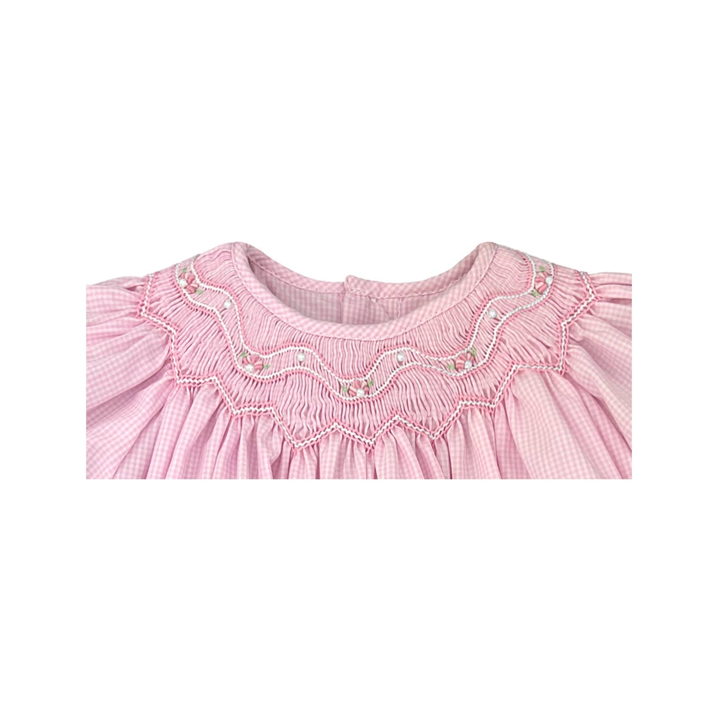 Petit Ami Bishop Zig-Zag Smocked Dress: 18 Month