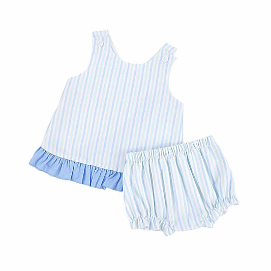 City Beautiful Childrens Boutique - Summer Woven Bloomer Set