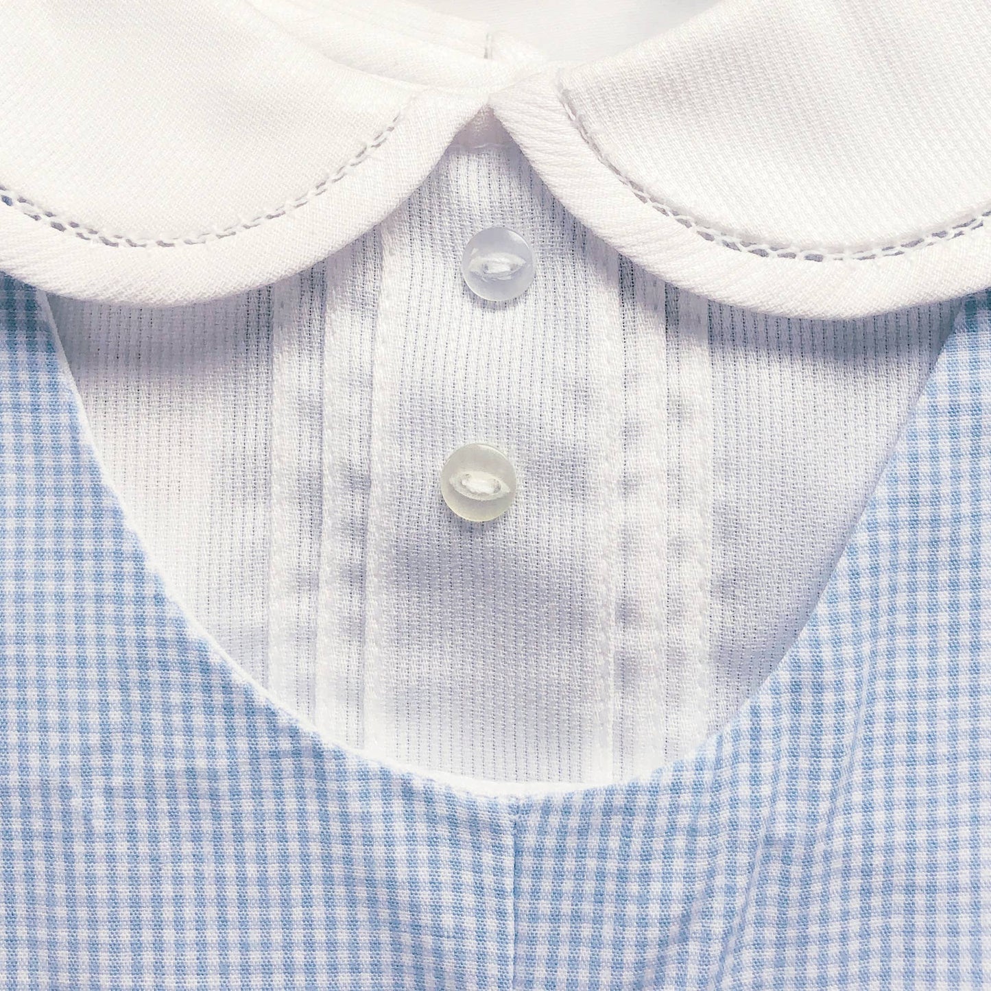 Petit Ami Romper with Side Tabs: 6 Month