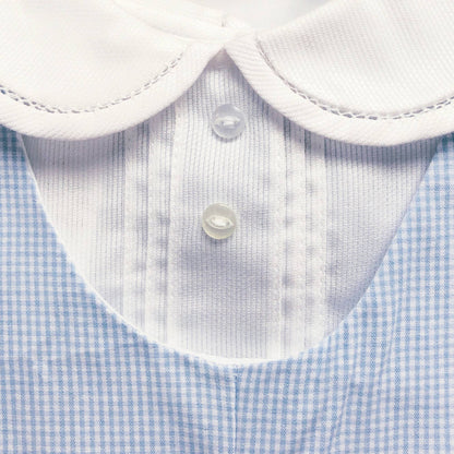 Petit Ami Romper with Side Tabs: 3 Month