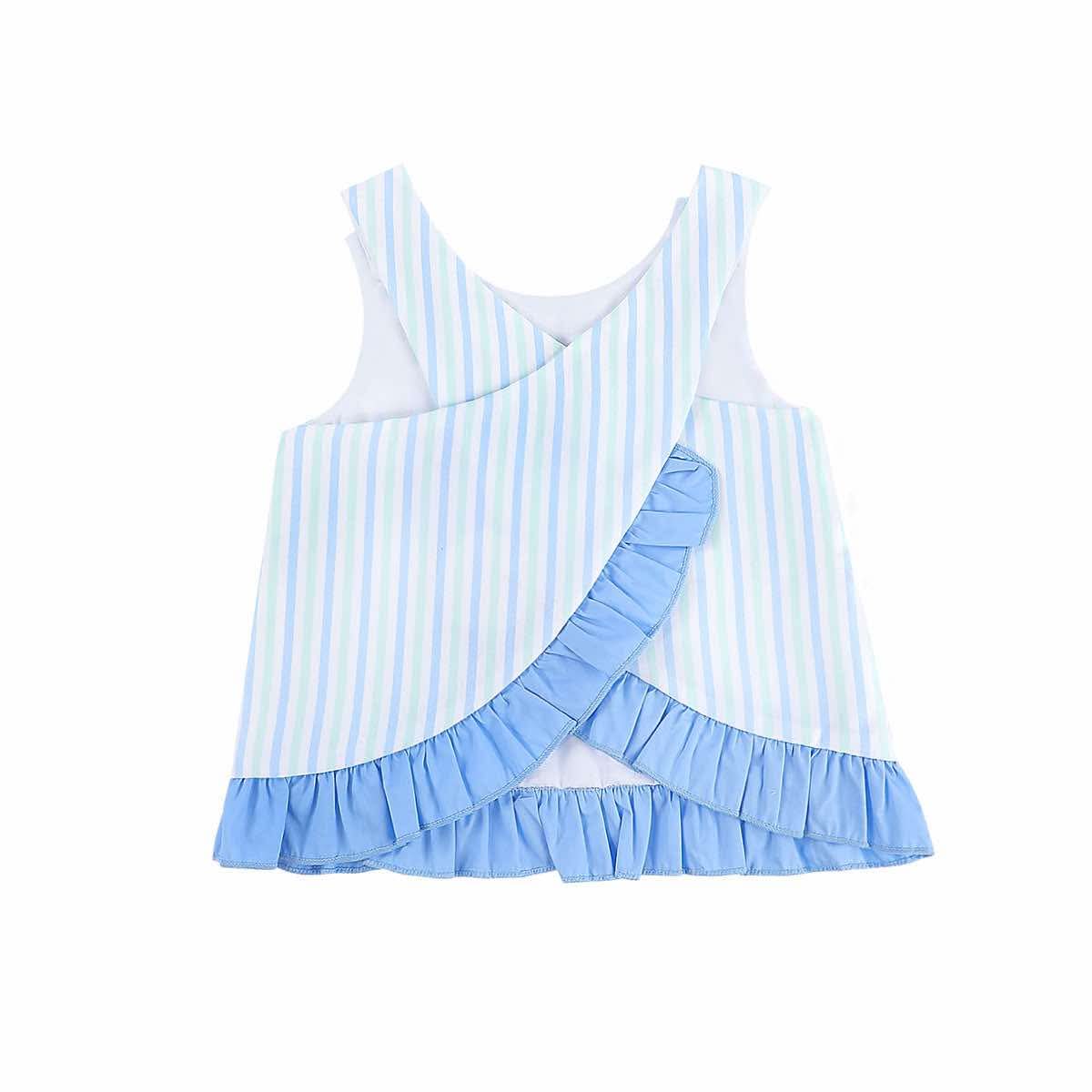 City Beautiful Childrens Boutique - Summer Woven Bloomer Set