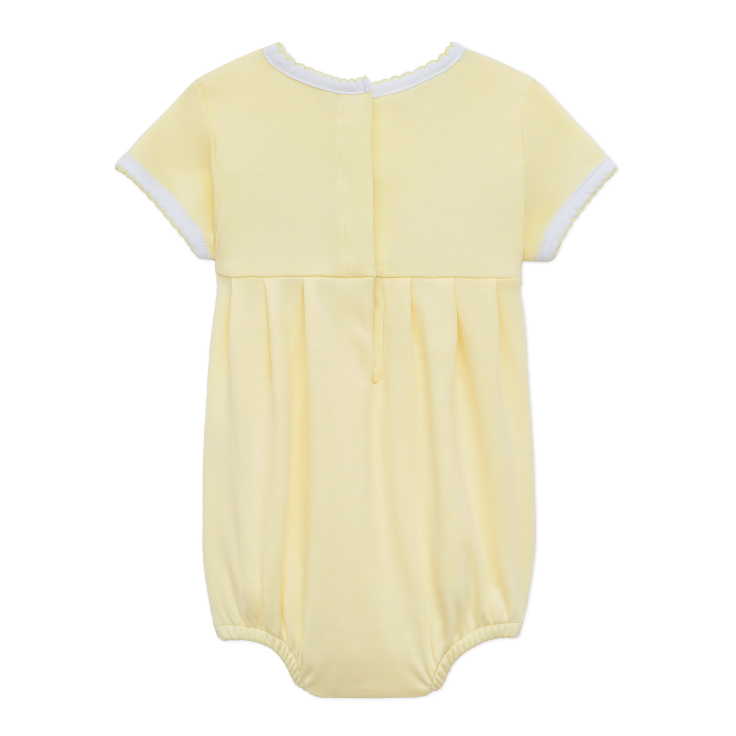 Magnolia Baby - Little Ducklings Classics Smocked Bubble - Yellow