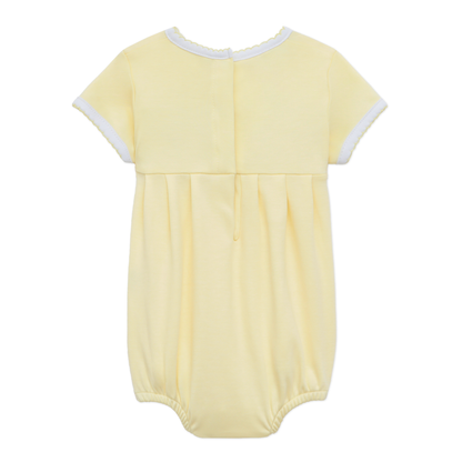 Magnolia Baby - Little Ducklings Classics Smocked Bubble - Yellow