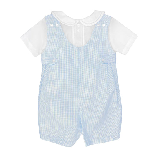 Romper with Side Tabs: Newborn