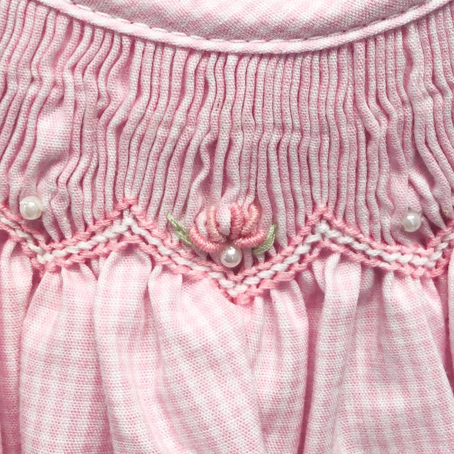 Petit Ami Bishop Zig-Zag Smocked Dress: 9 Month