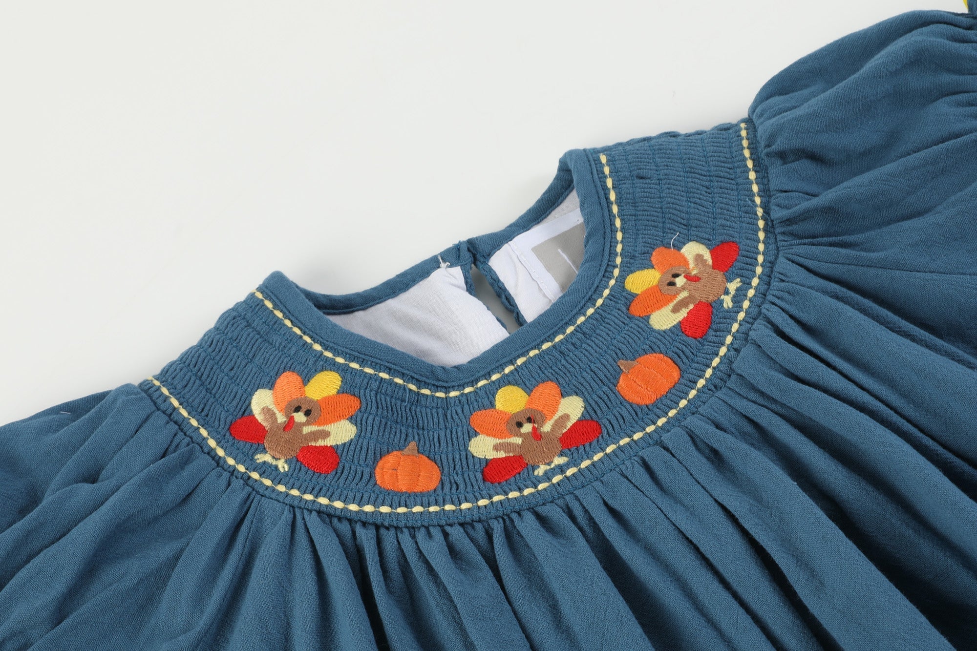 Cobalt Blue Turkey Bishop Dress – Lily & Lane Children's Boutique LLC