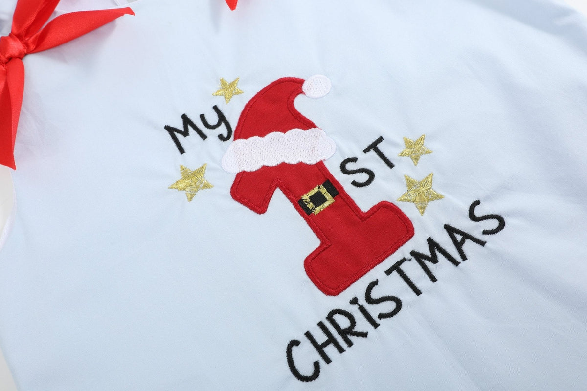 My 1st Christmas Jumper Dress