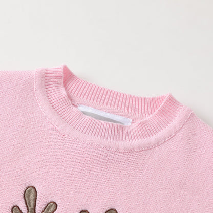 Pink Reindeer Sweater