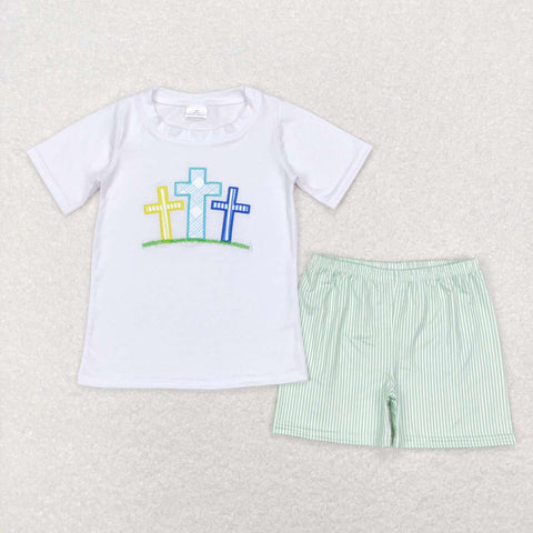 Cross Shorts Set